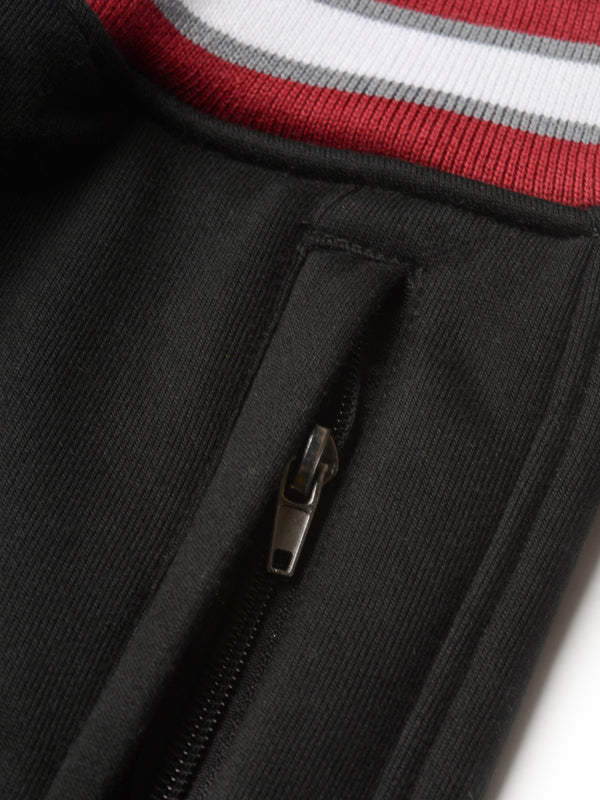 AACA Original '92 "Frankenstein" Stitched Sweatpants Black/Maroon