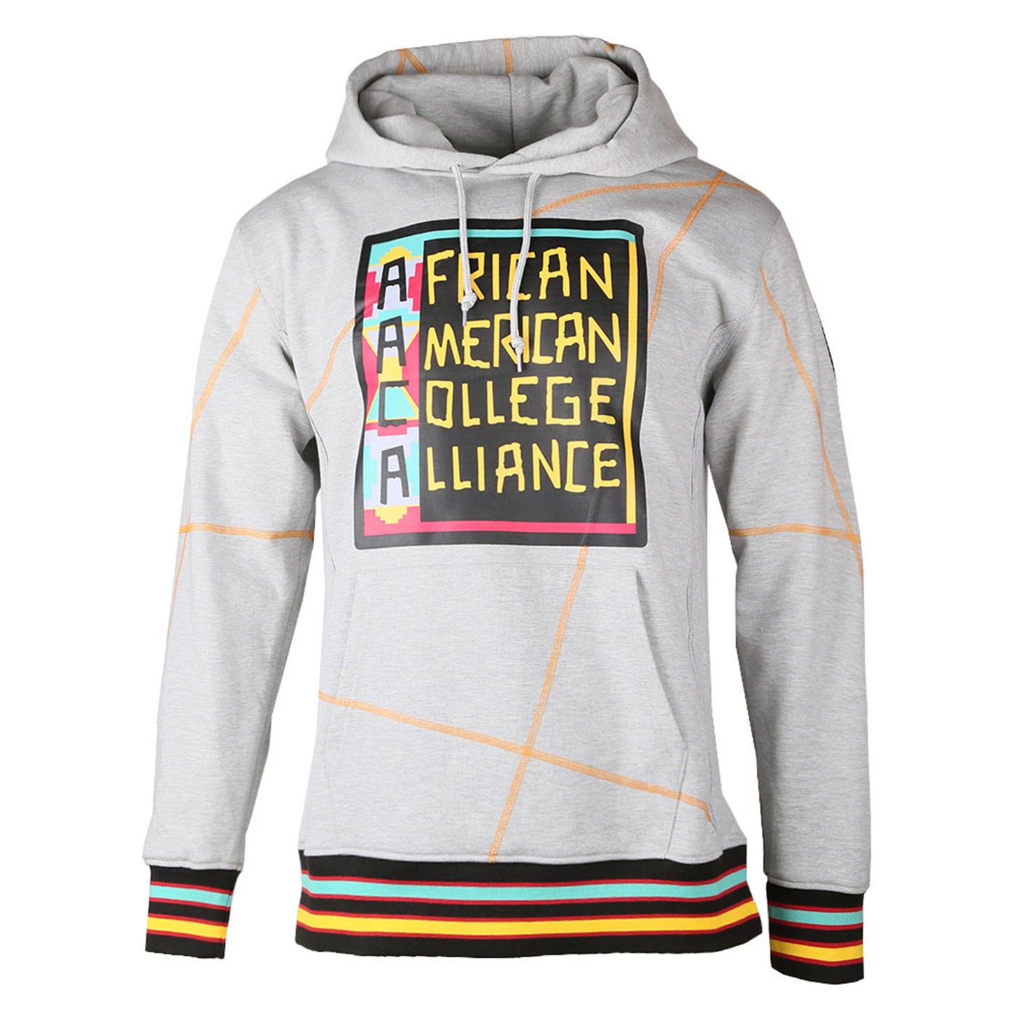 AACA Original 92 Frankenstein Stitched Hoodie Grey/Gold