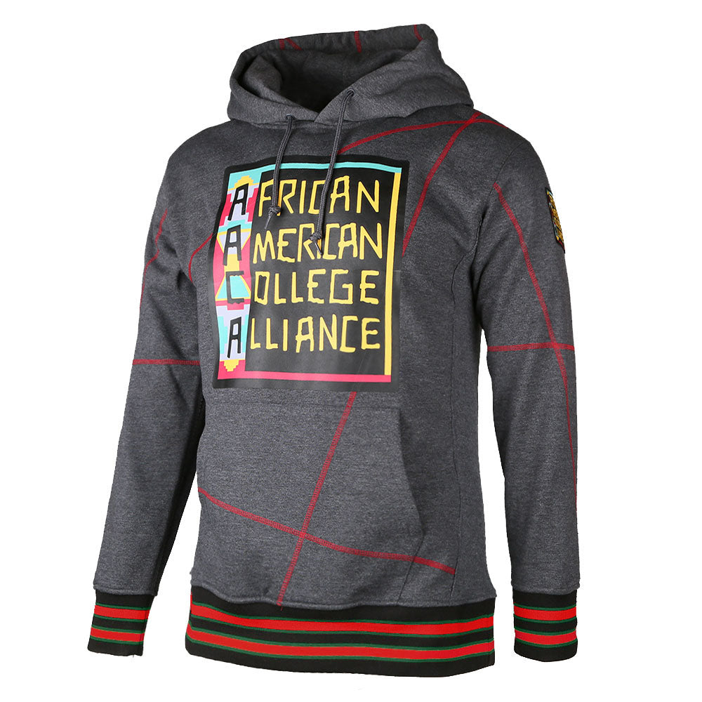 FTP AACA Original 92 Frankenstein Stitched Hoodie Charcoal Red