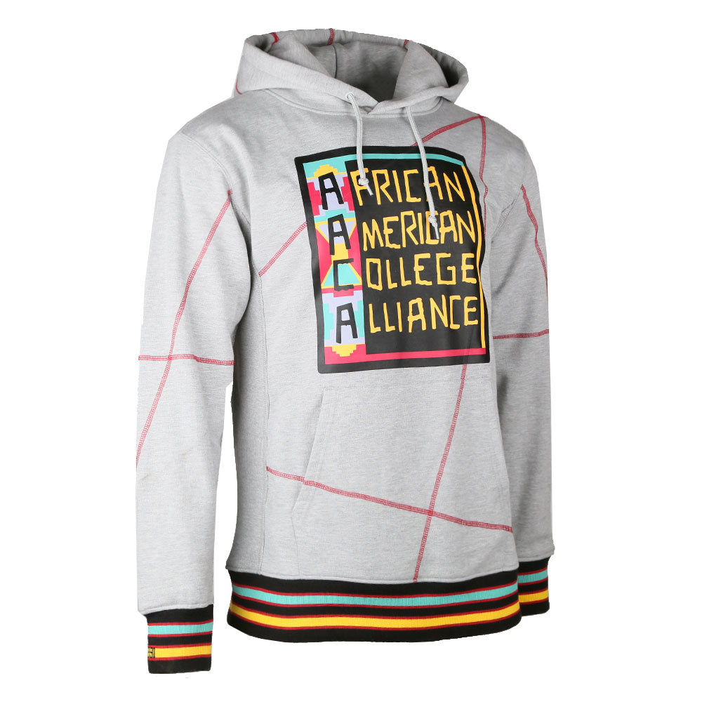 AACA Original 92 Frankenstein Stitched Hoodie Grey/Red