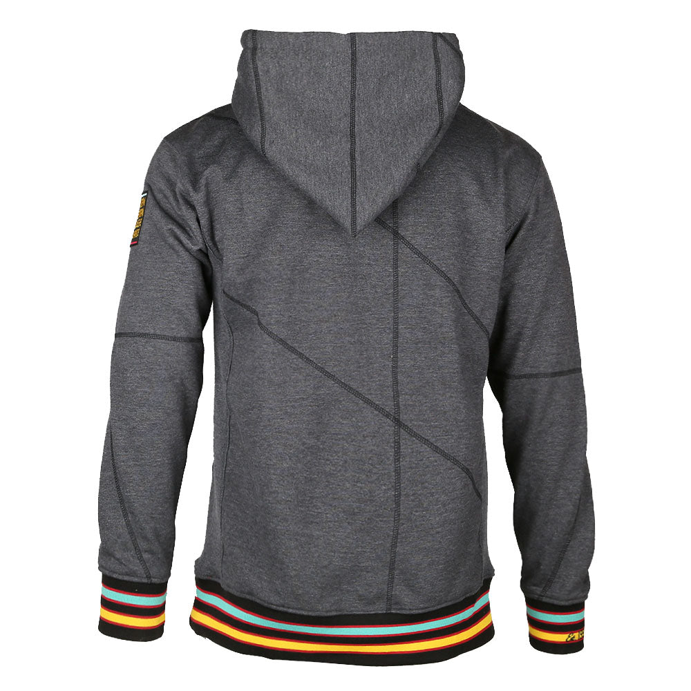 AACA Original 92 Frankenstein Stitched Hoodie Charcoal Grey / Black