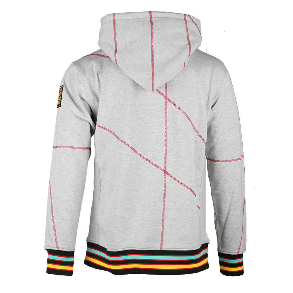 AACA Original 92 Frankenstein Stitched Hoodie Grey/Red
