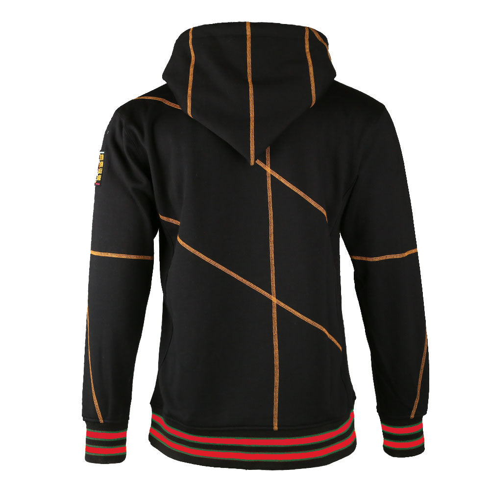 FTP AACA Original 92 Frankenstein Stitched Hoodie Black/Gold