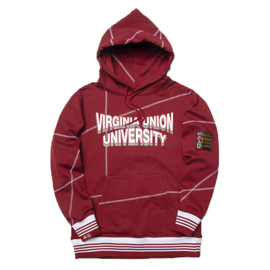 Virginia Union 93 Frankenstein Hoodie Maroon/White
