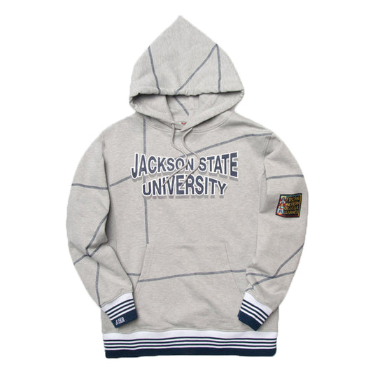 Jackson State 93  Frankenstein Hoodie MDH Grey/Navy