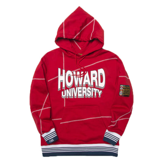 Howard University 93 Frankenstein Hoodie Red/White