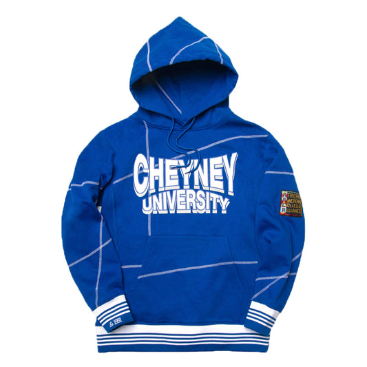 Cheyney U. Fresh 93  Frankenstein Hoodie Royal/White