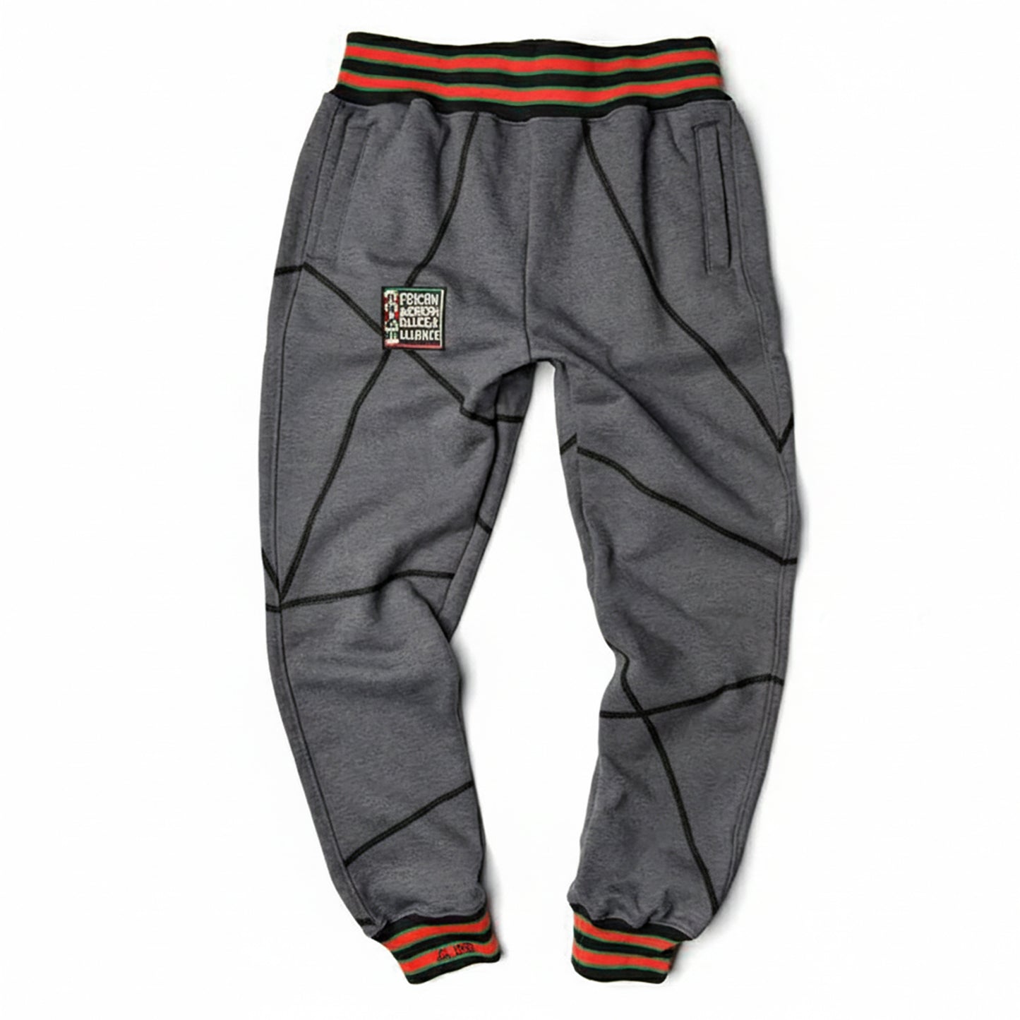 FTP Original 92 Frankenstein Stitched Sweatpants Charcoal/Black