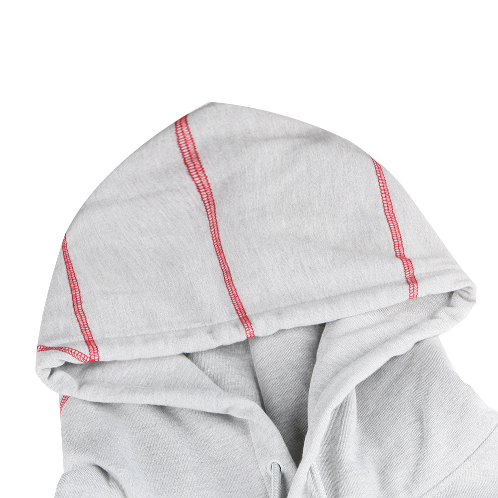 AACA Original 92 Frankenstein Stitched Hoodie Grey/Red