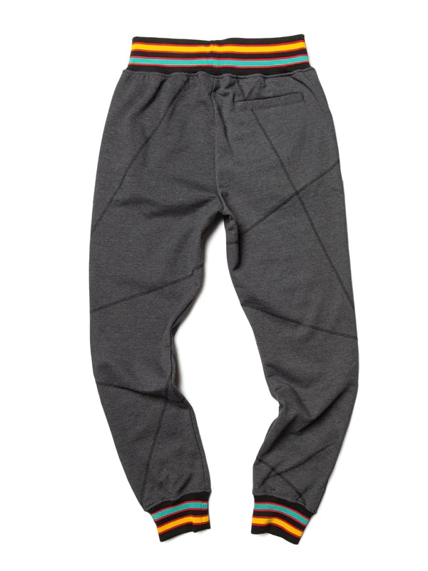 AACA Original 92 Frankenstein Stitched Sweatpants Charcoal/Black