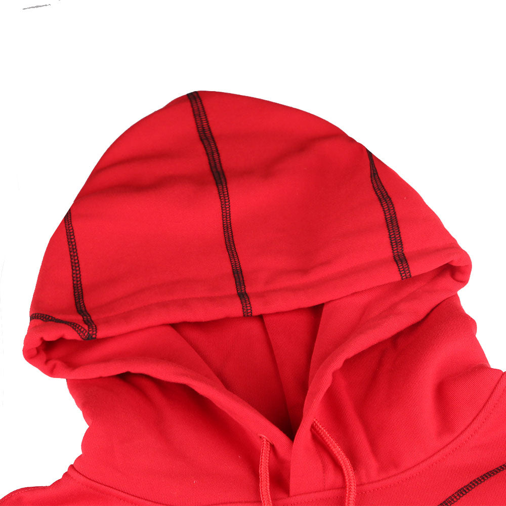 AACA Original 92 Frankenstein Stitched Hoodie Red/Black