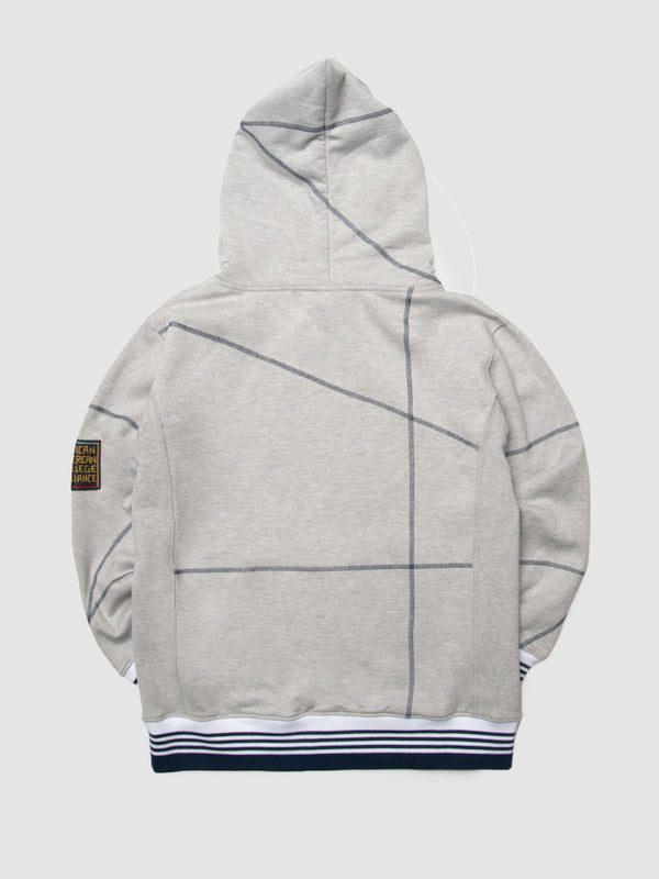 Jackson State 93 Frankenstein Hoodie MDH Grey/Navy