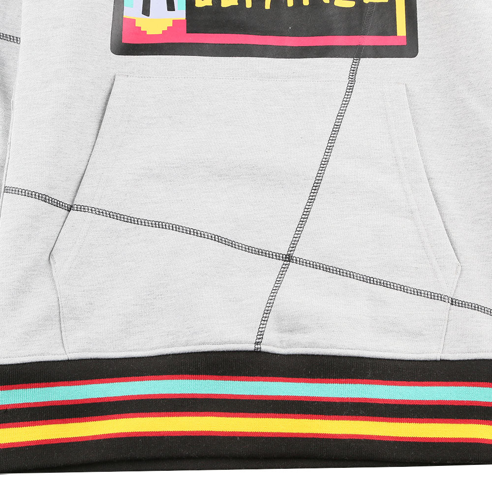 AACA Original 92 Frankenstein Stitched Hoodie Grey/Black