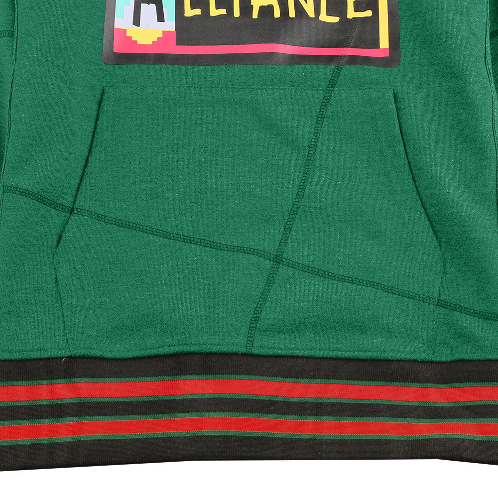 FTP AACA Original 92 Frankenstein Stitched Hoodie Kelly-Green/Black