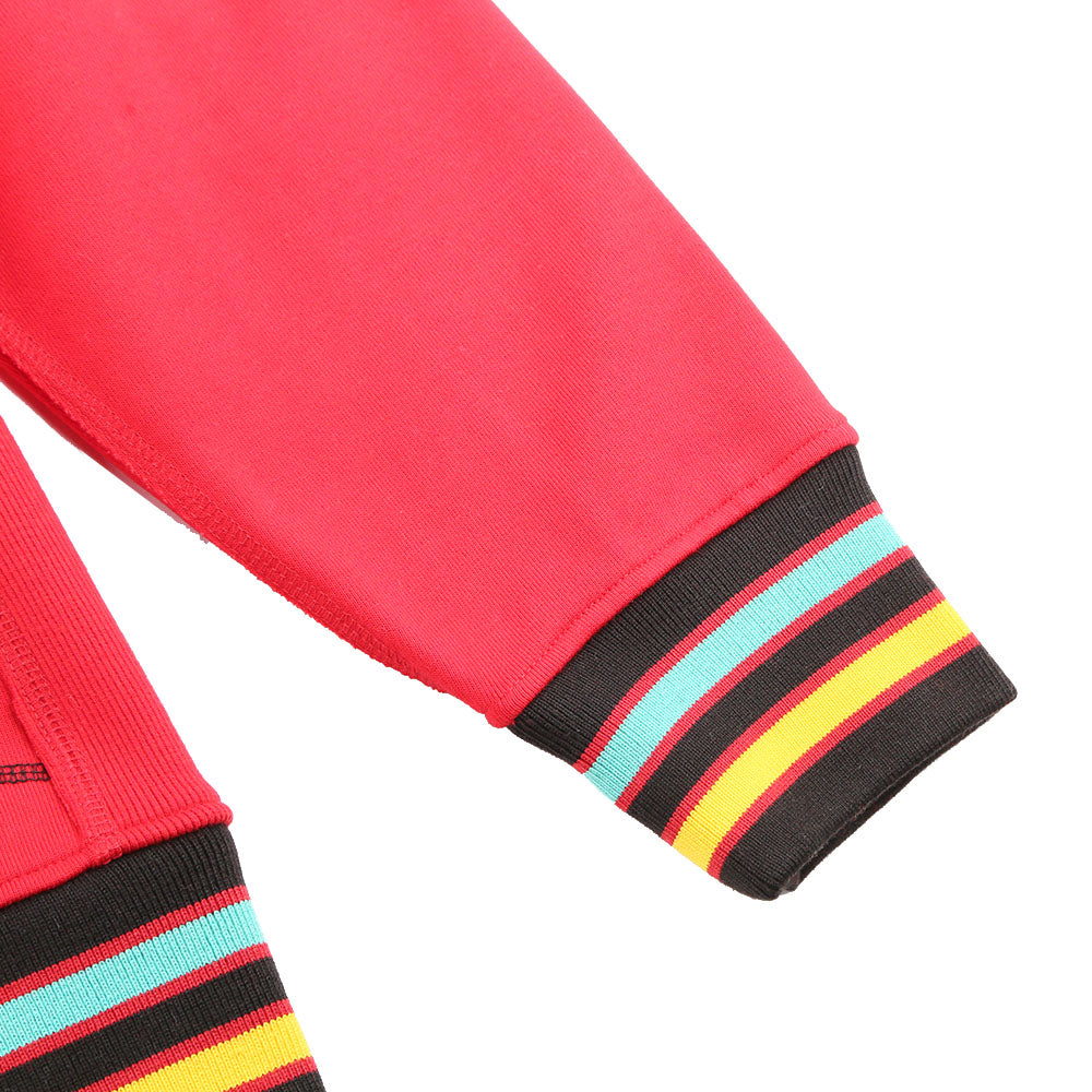 AACA Original 92 Frankenstein Stitched Hoodie Red/Black