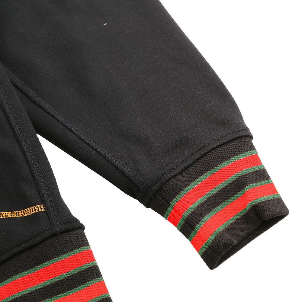 FTP AACA Original 92 Frankenstein Stitched Hoodie Black/Gold