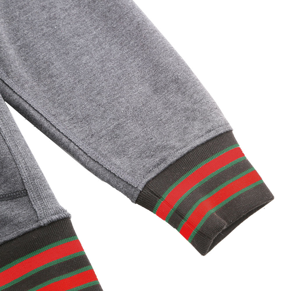 FTP AACA Original 92 Frankenstein Stitched Hoodie Charcoal/Black