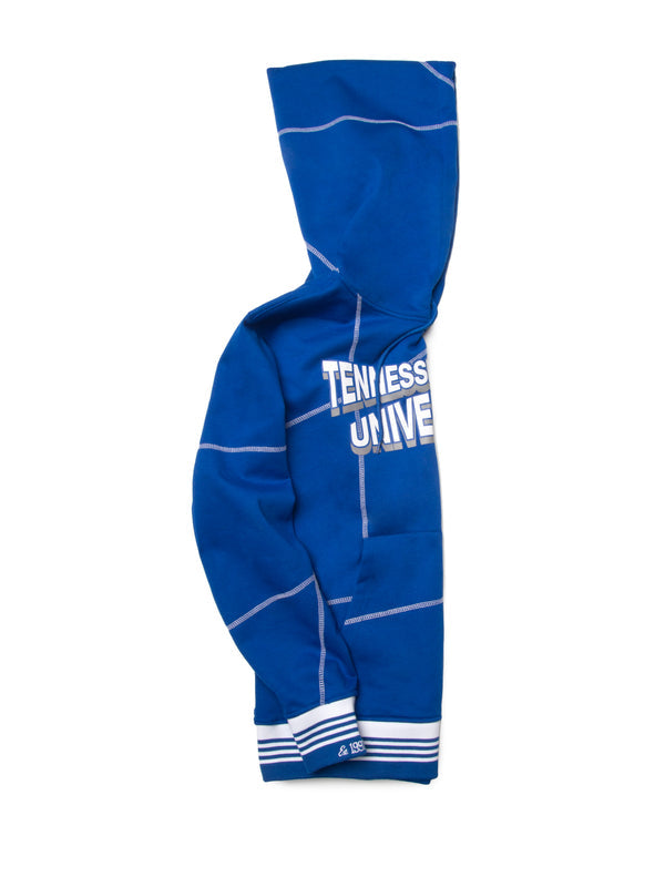 Tennessee State U. Fresh 93 Frankenstein Hoodie Royal/White
