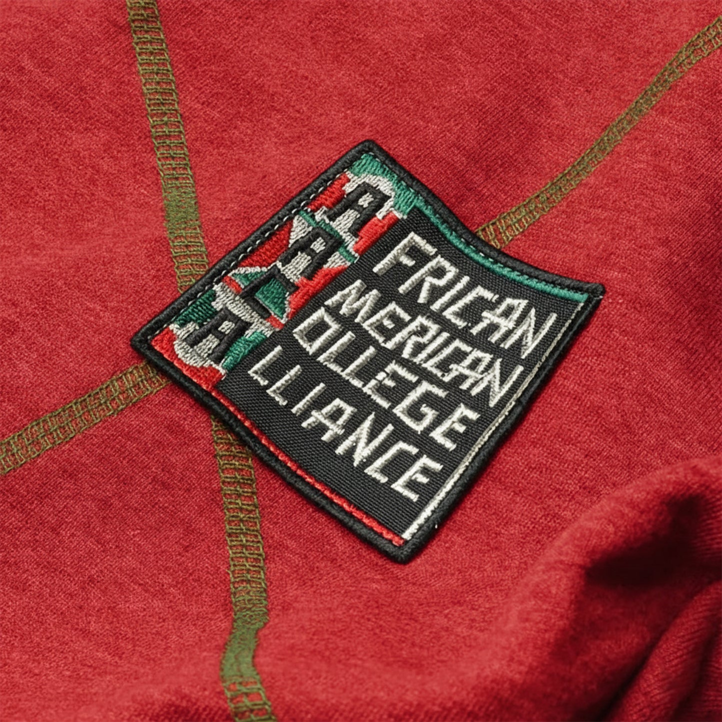 FTP Original 92 Frankenstein Stitched Sweatpants Red/Kelly Green