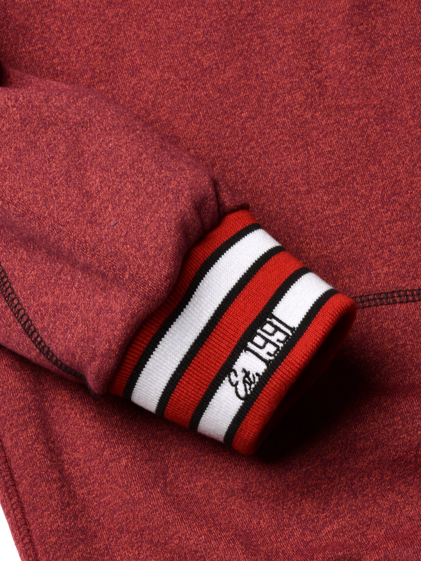 Winston-Salem State University Original '92 "Frankenstein" Crewneck Red Heather/Black