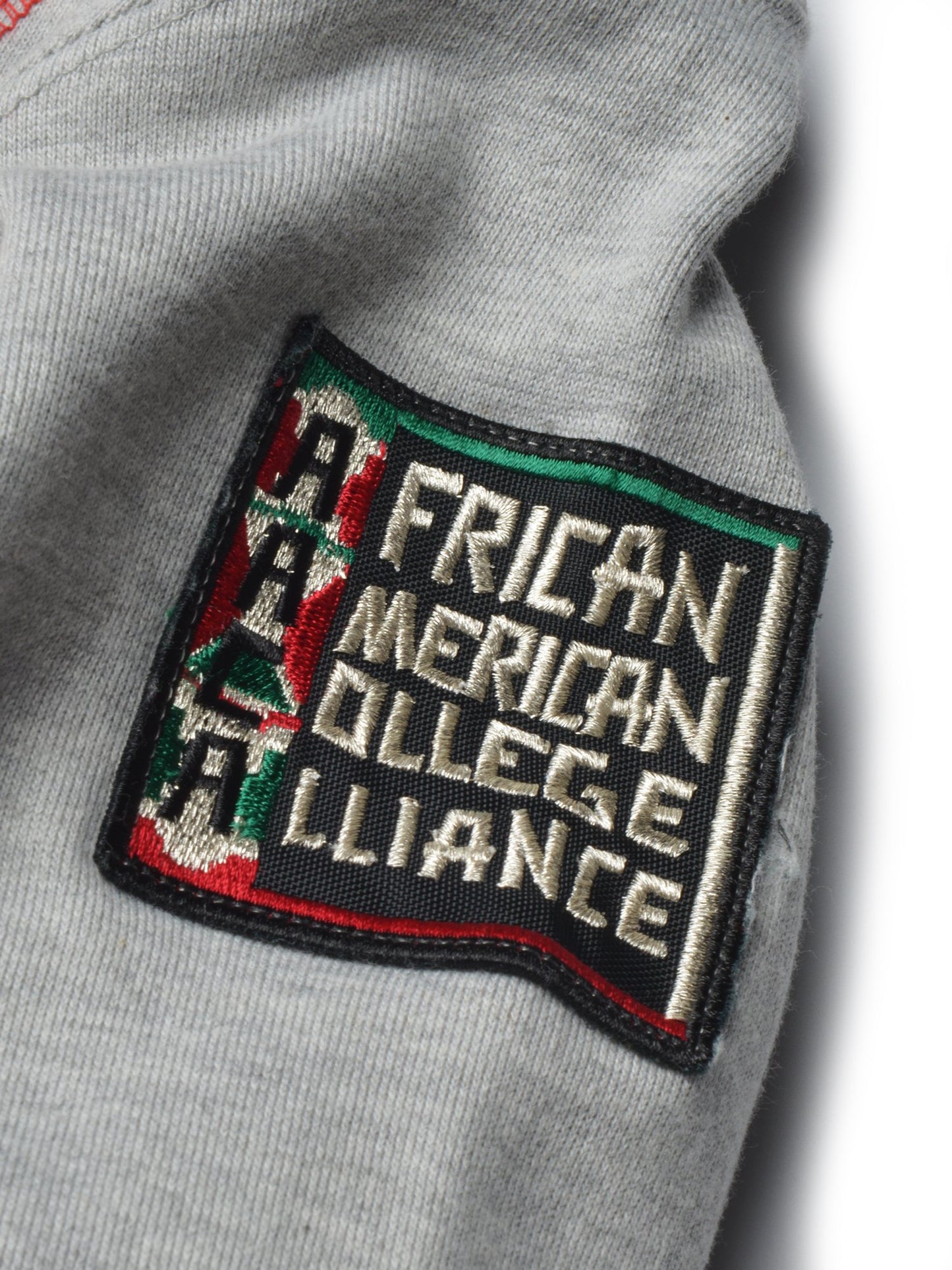 FTP Central State University Original 92 Frankenstein Stitched Hoodie MDH. Grey / Red