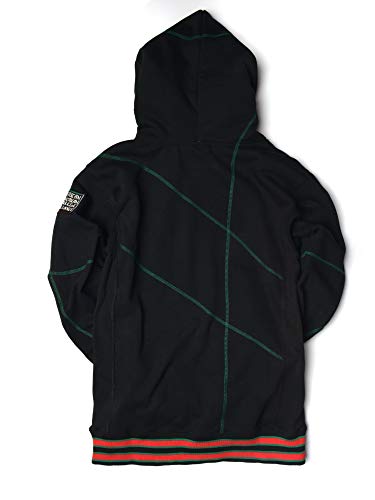 FTP Compton Community College AACA Original 92 Frankenstein Stitched Hoodie Black/Kelly Green