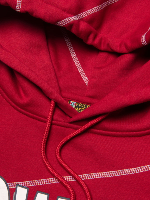 Howard University 93 Frankenstein Hoodie Red/White