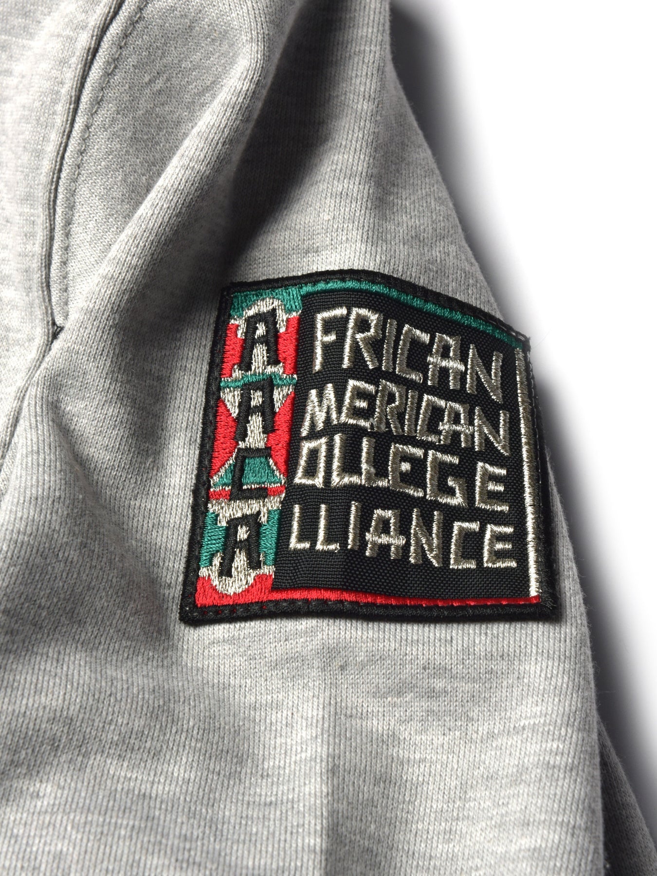 FTP Compton Community College Original 92 Frankenstein Stitched Hoodie MDH. Grey / Black