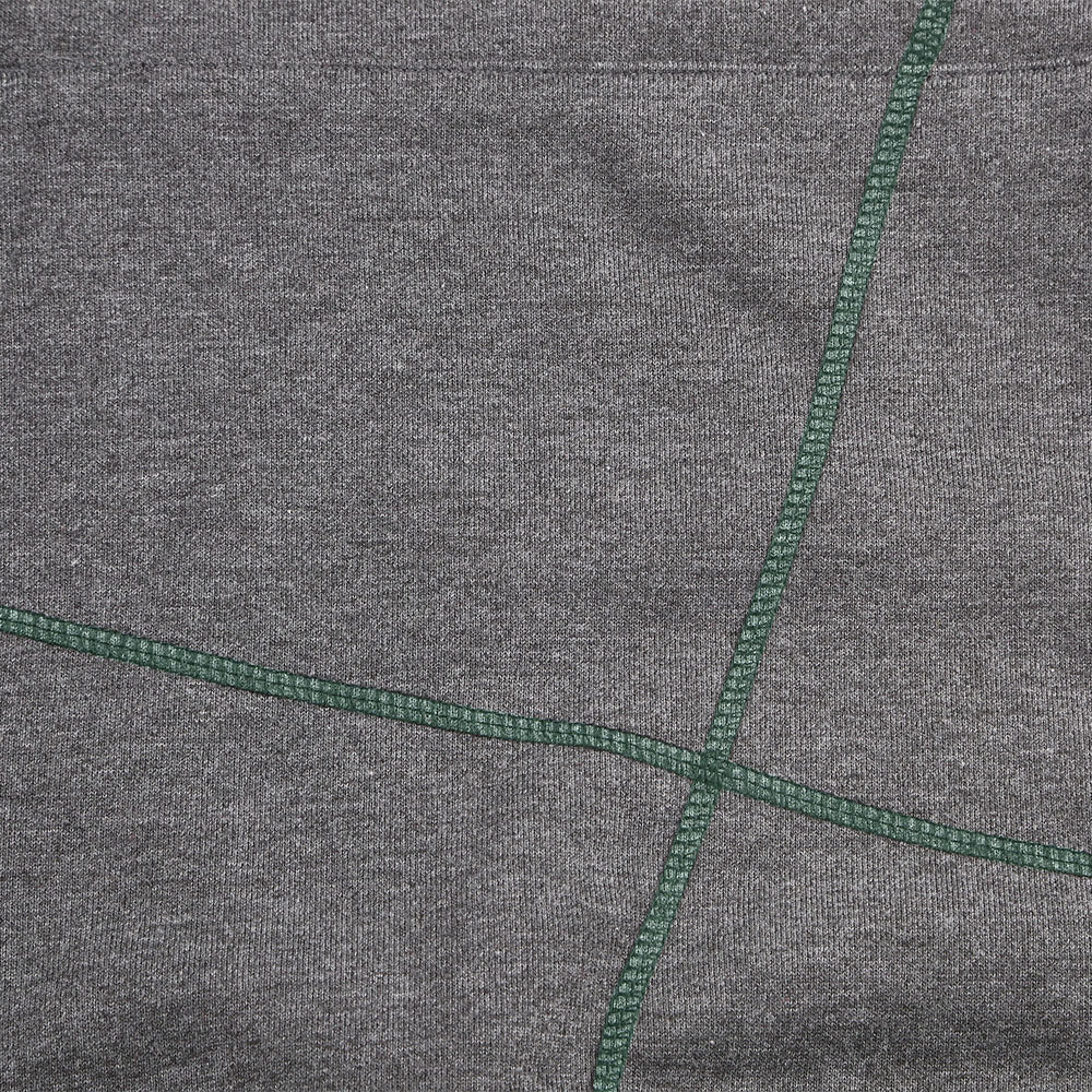 FTP AACA Original 92 Frankenstein Stitched Hoodie Charcoal/Kelly-Green