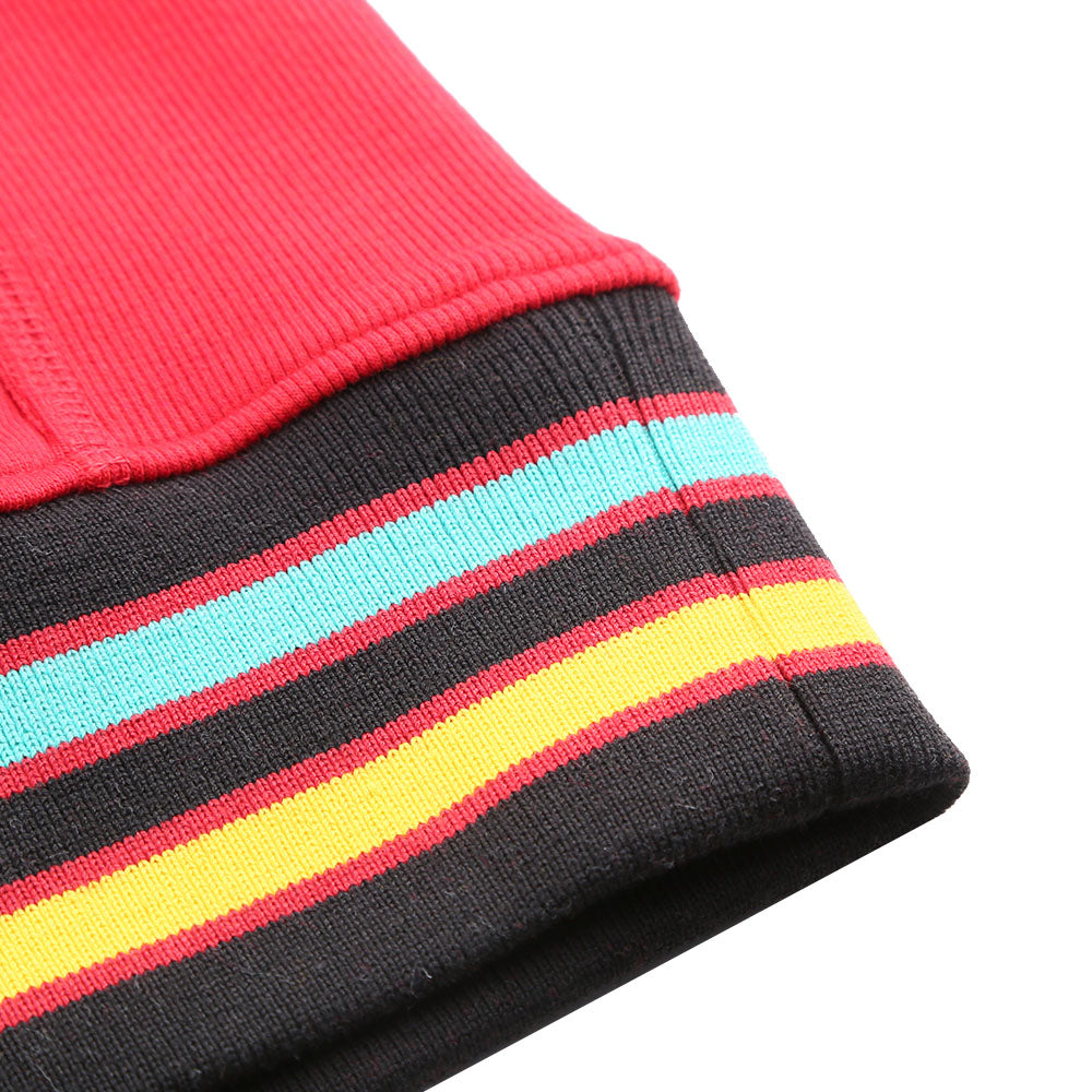 AACA Original 92 Frankenstein Stitched Hoodie Red/Black