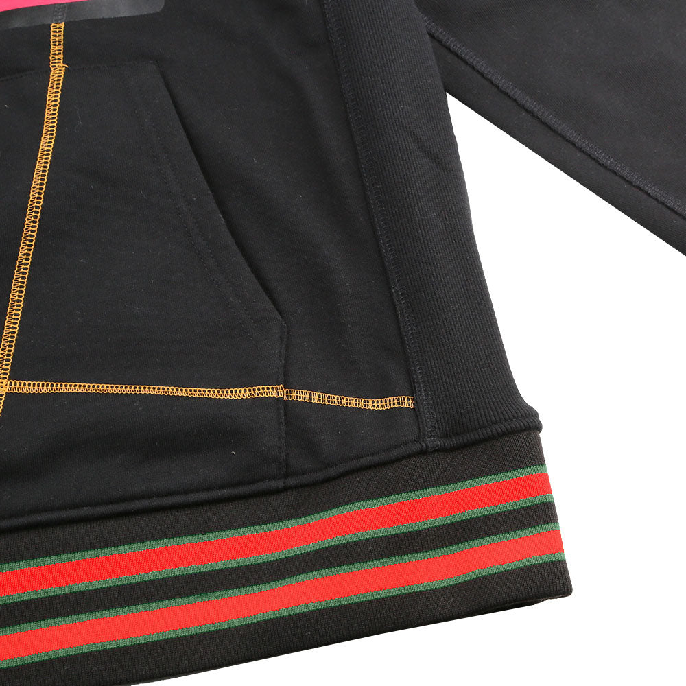 FTP AACA Original 92 Frankenstein Stitched Hoodie Black/Gold