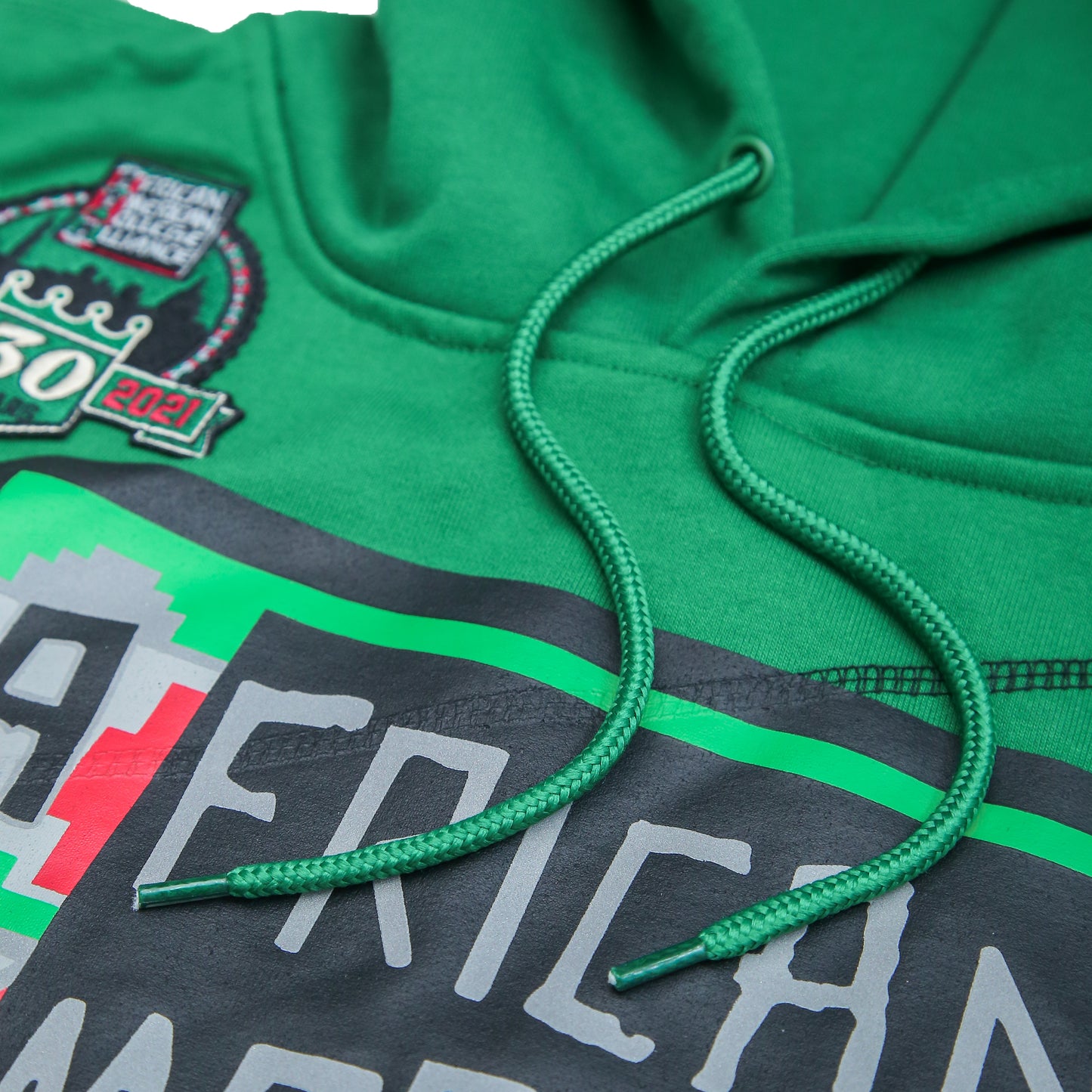 30th Anniversary FTP AACA Frankenstein Stitched Hoodie Kelly Green/Black