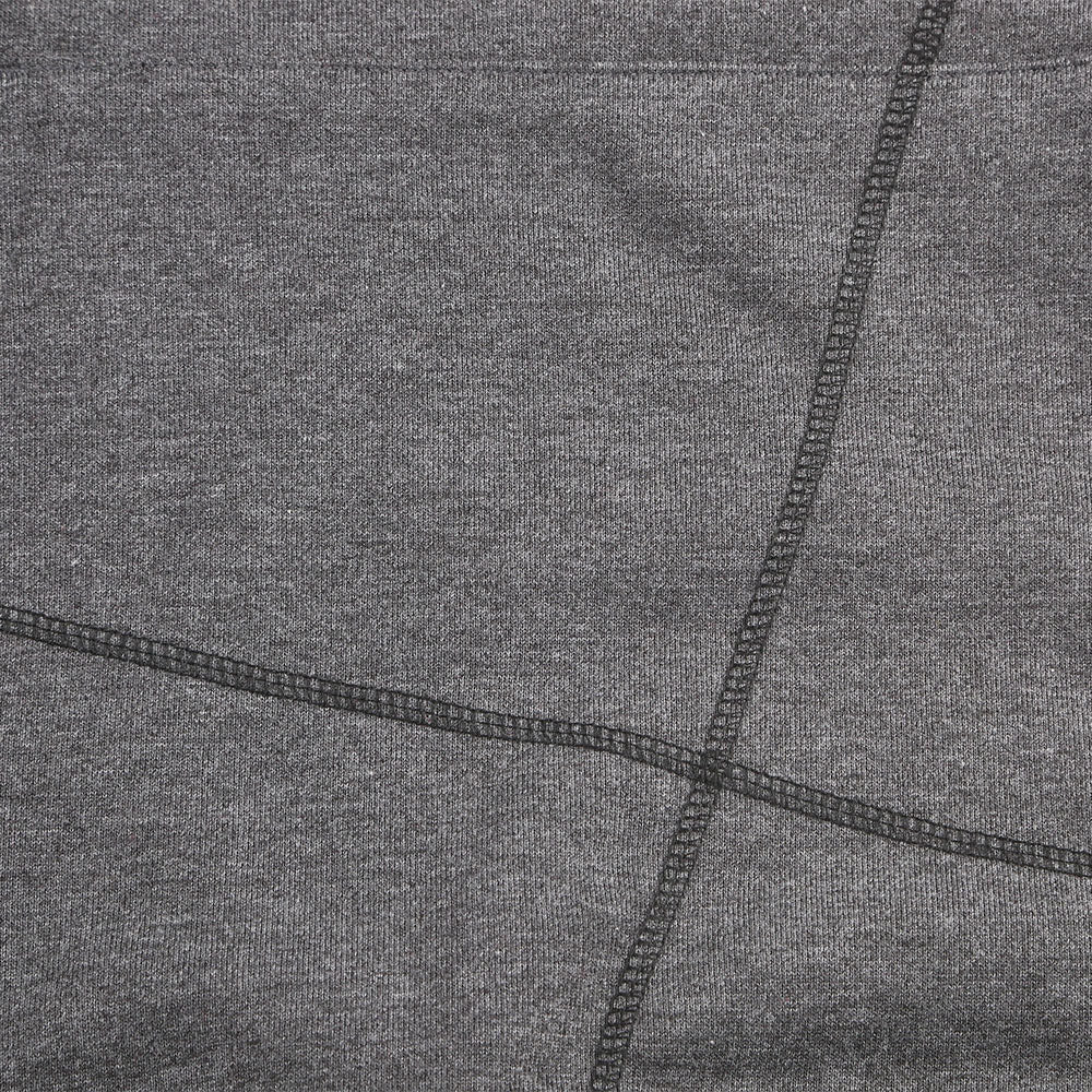 AACA Original 92 Frankenstein Stitched Hoodie Charcoal Grey / Black