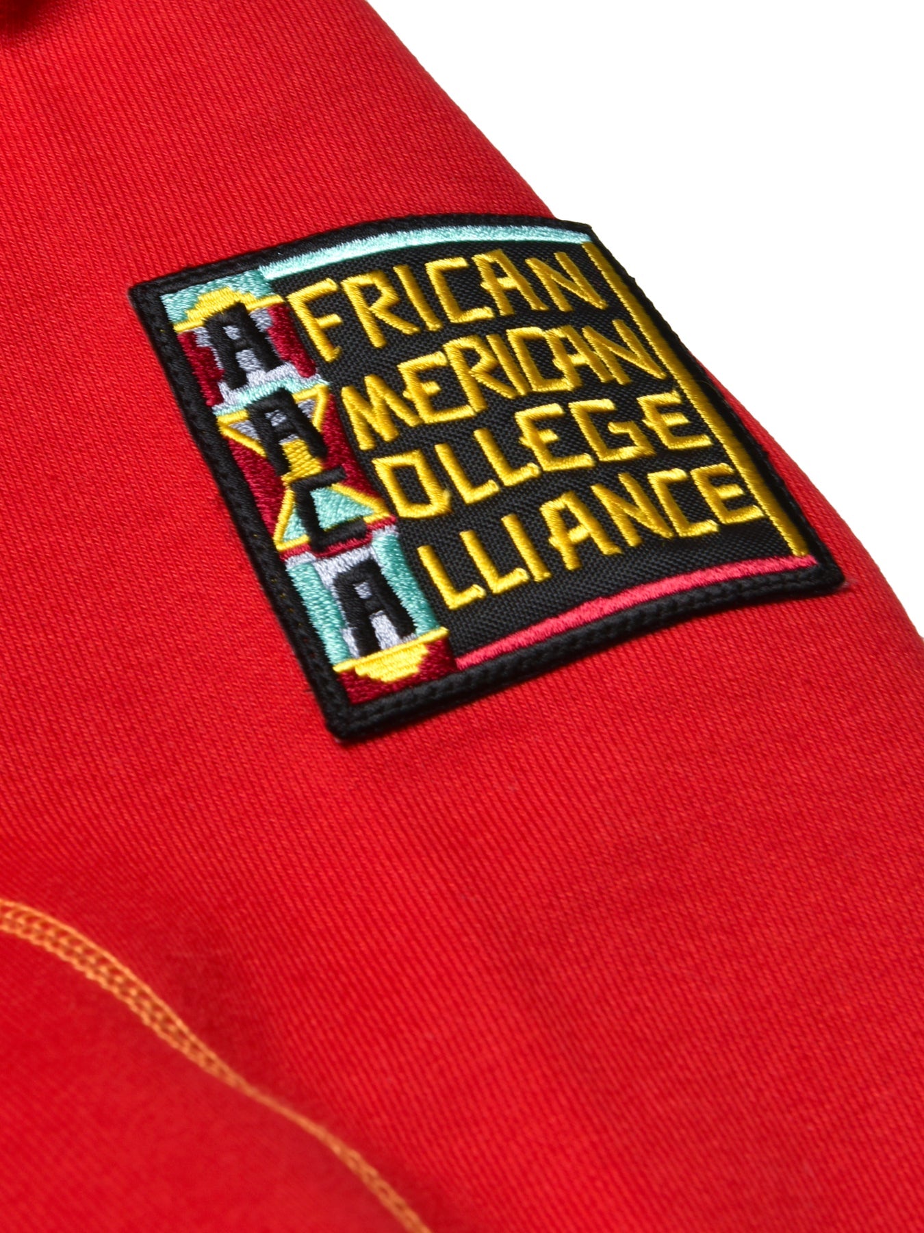 AACA Original 92 Frankenstein Stitched Hoodie Red/Gold
