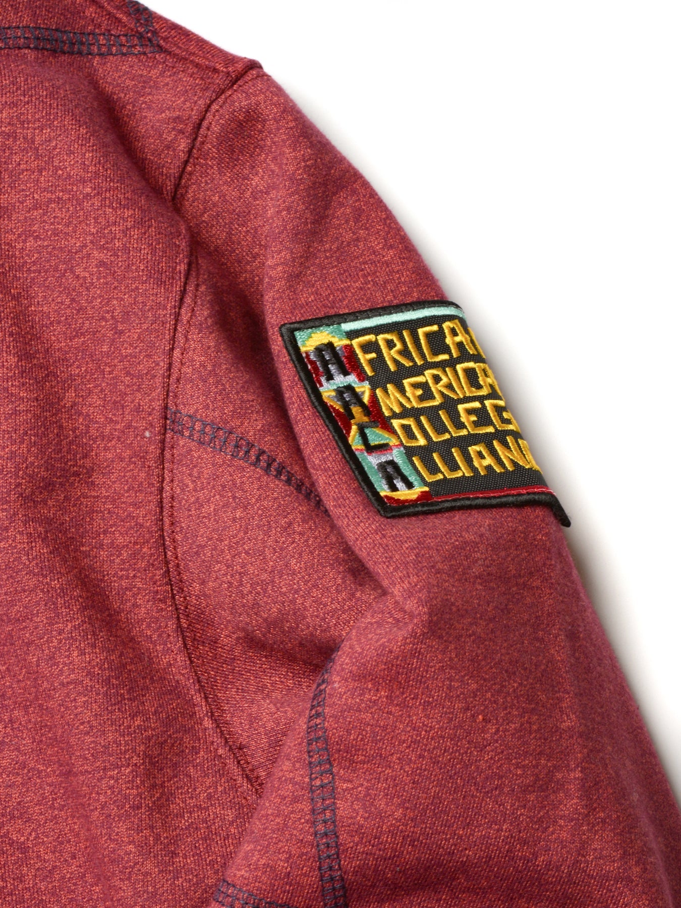 Howard University Original '92 "Frankenstein" Crewneck Red Heather/Navy