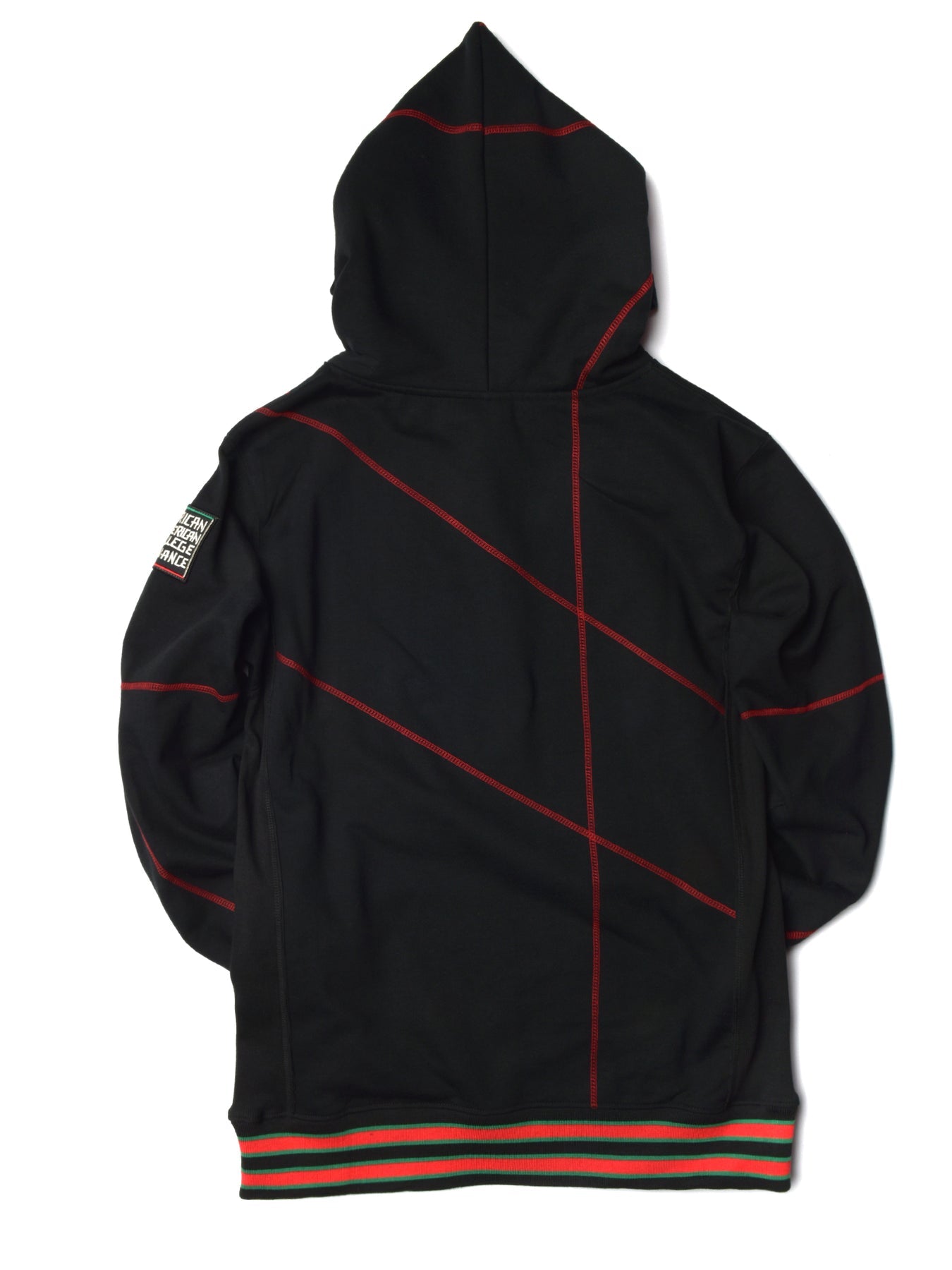 FTP Morgan State University 92 Frankenstein Stitched Hoodie Black / Red