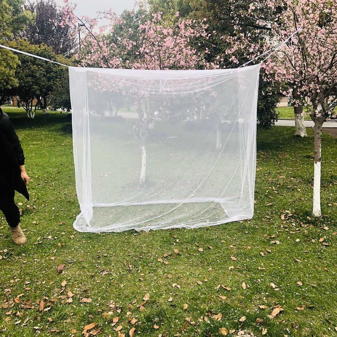 Mosquito NET for Full and Queen Size , L 75 X W 71 X H 59 inch, White (OR19106)