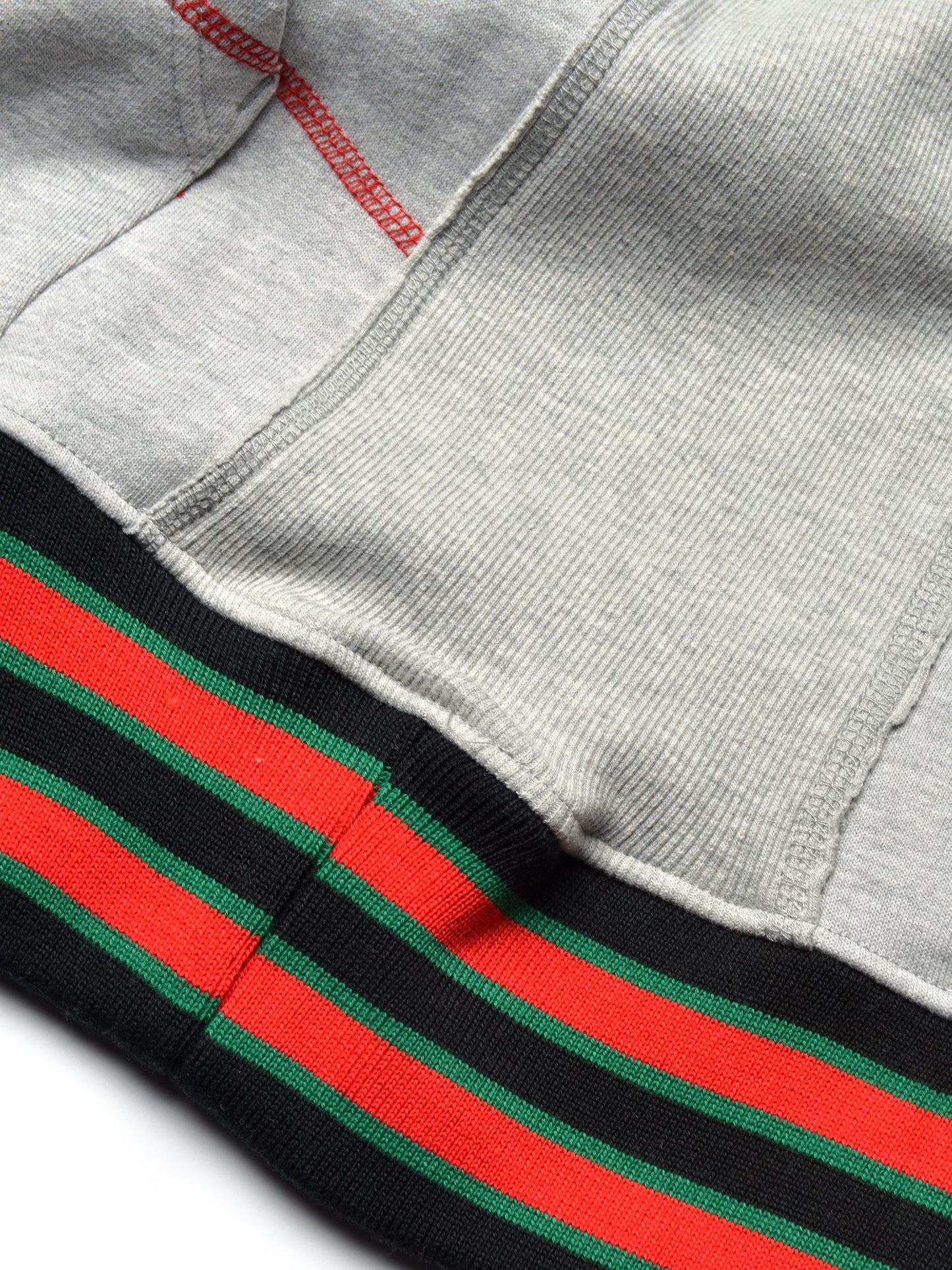 FTP Central State University Original 92 Frankenstein Stitched Hoodie MDH. Grey / Red