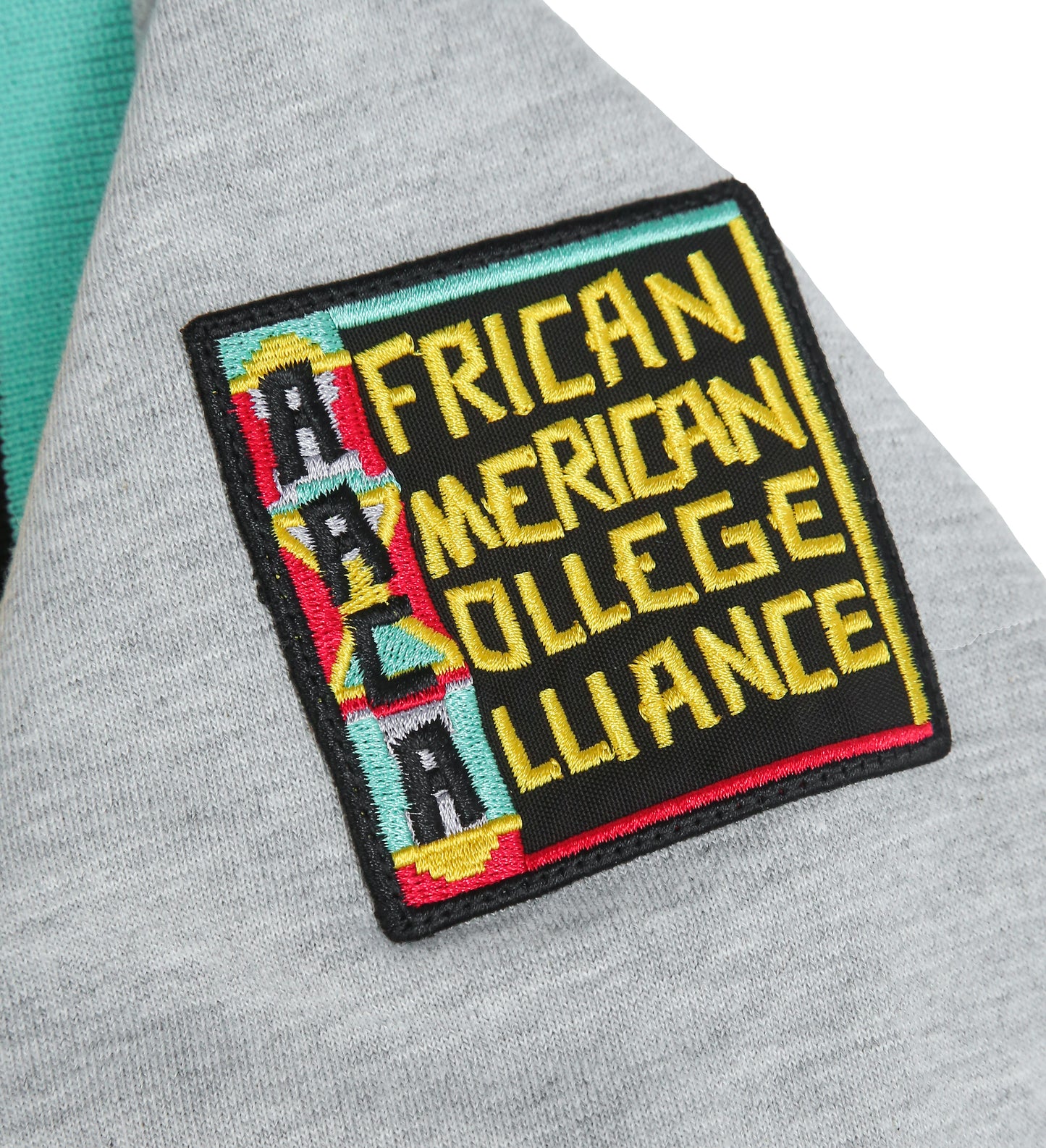 30th Anniversary AACA Frankenstein Stitched Hoodie MDH Grey/Black-African American College Alliance