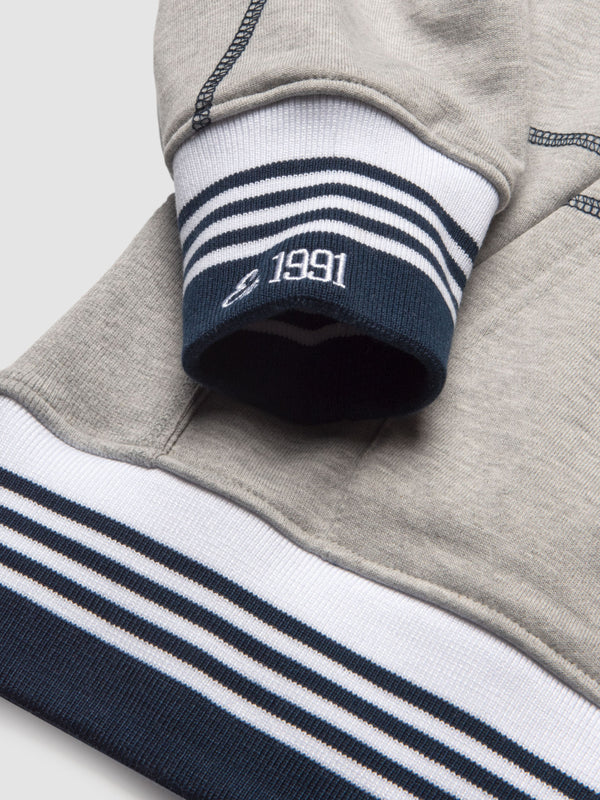 Jackson State 93 Frankenstein Hoodie MDH Grey/Navy