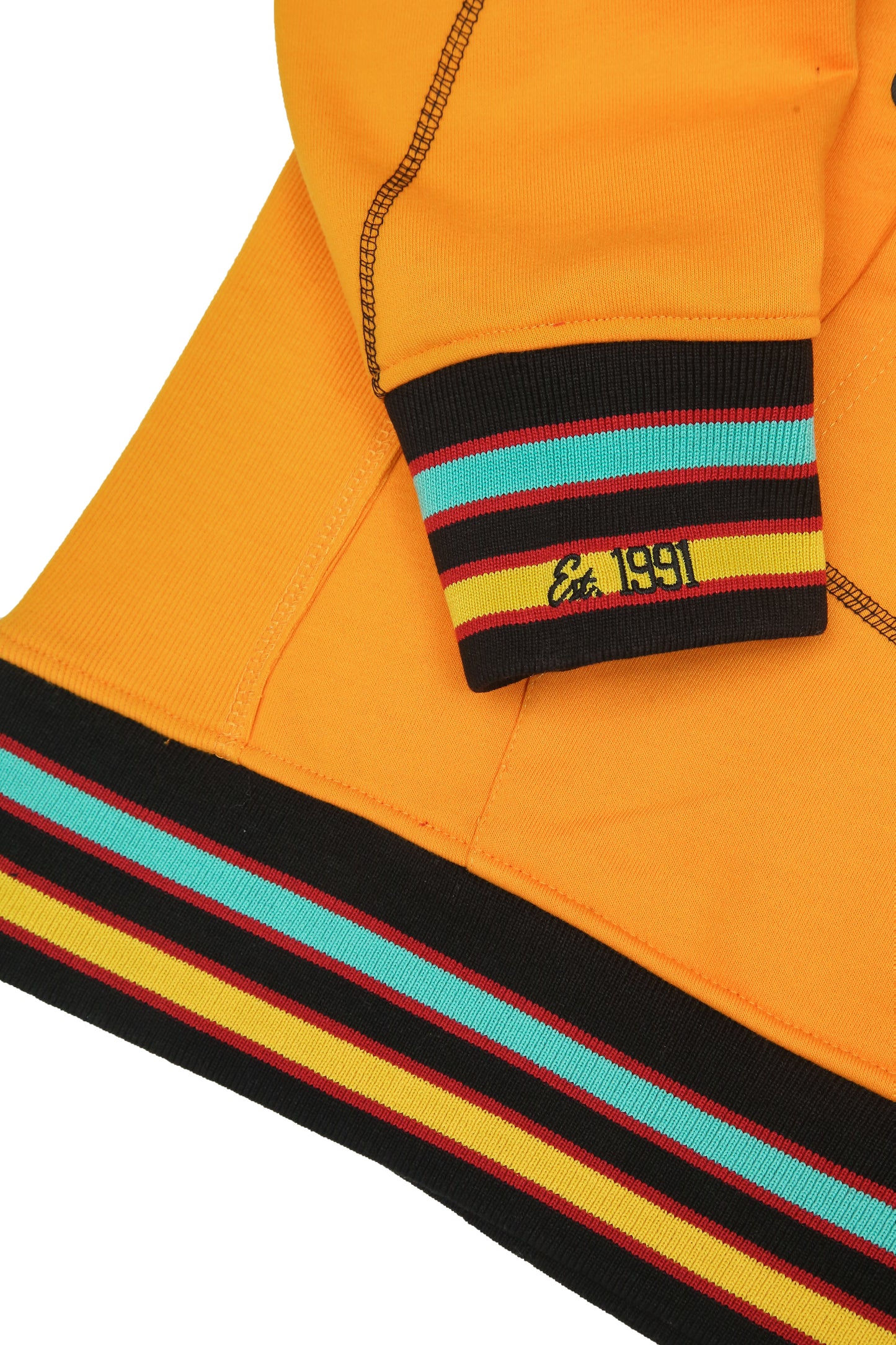 30th Anniversary AACA Frankenstein Stitched Hoodie Gold/Black-African American College Alliance