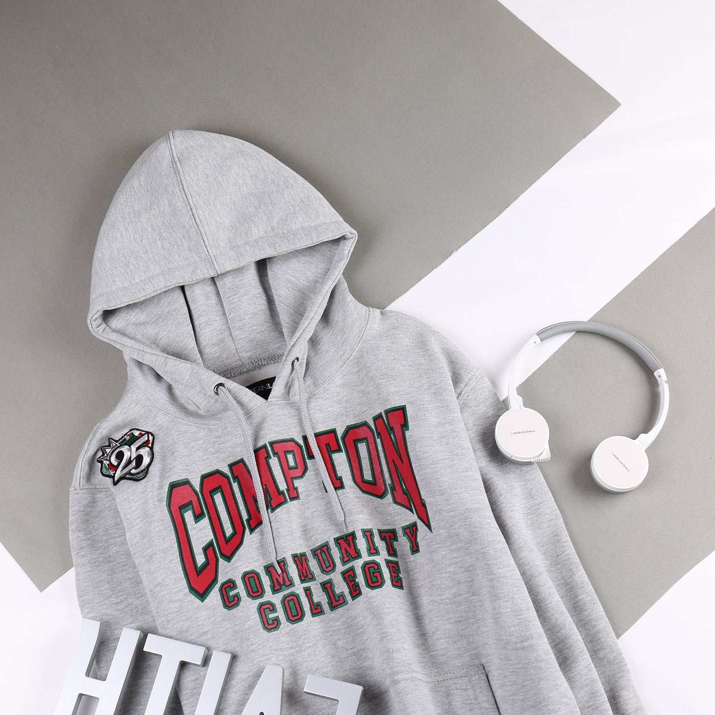 AACA Compton College Heritage Hoodie | Ultra-Soft Fleece Pullover, Slim Fit