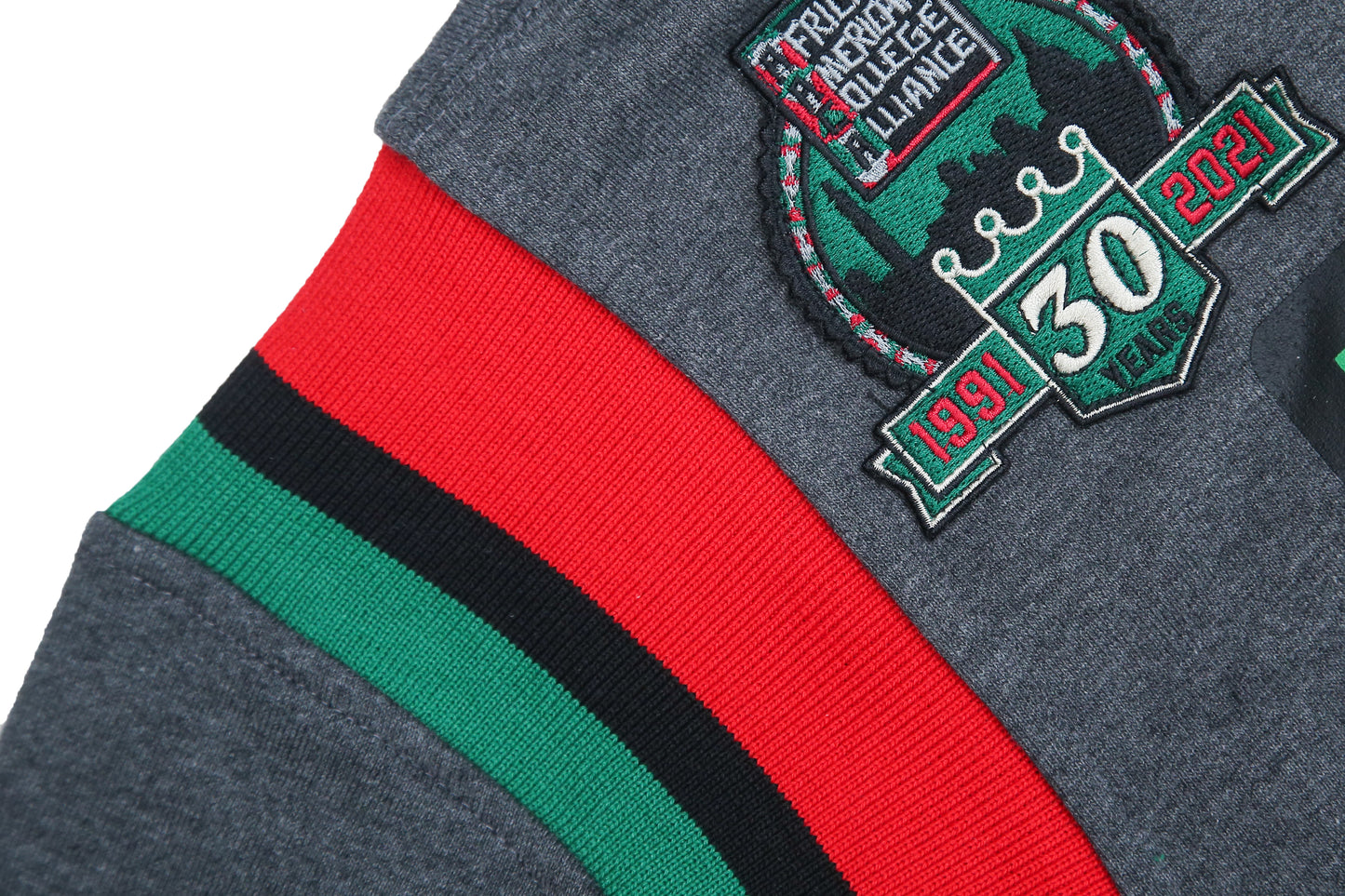 30th Anniversary FTP AACA Frankenstein Stitched Hoodie Charcoal / Black