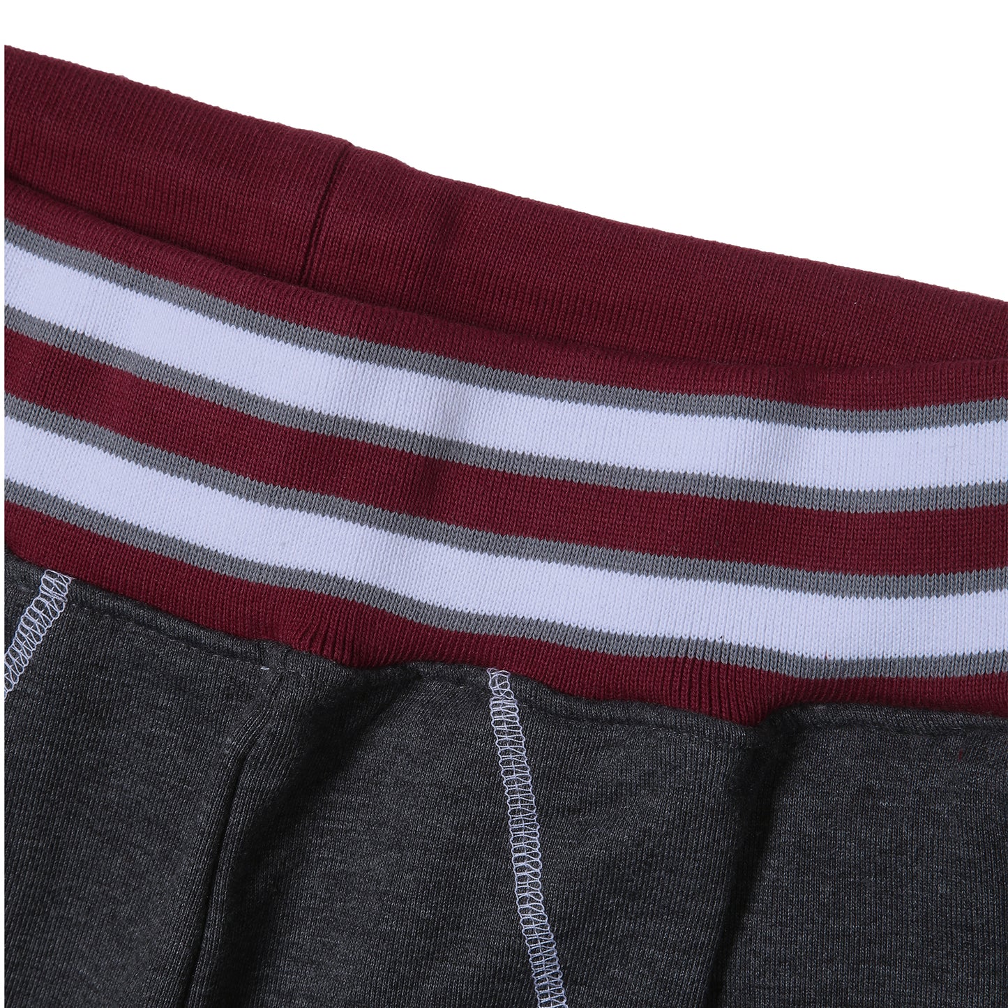 AACA Original '92 "Frankenstein" Stitched Sweatpants Charcoal/White