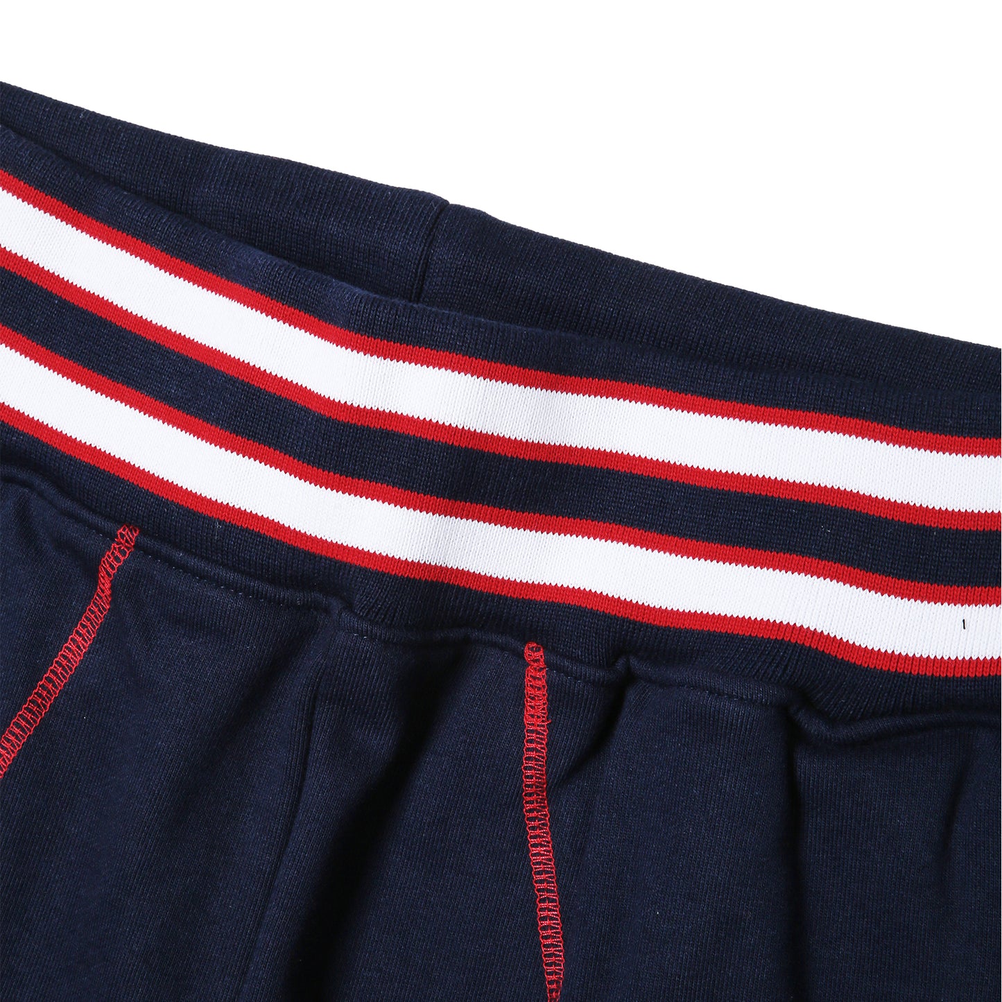 AACA Original '92 "Frankenstein" Stitched Sweatpants Navy/Red