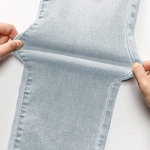WULFUL Men's Skinny Slim Fit Stretch Comfy Fashion Denim Jeans Pants