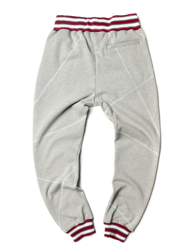AACA Original '92 "Frankenstein" Stitched Sweatpants MDH. Grey/White