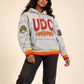 UDC Firebirds 93 Frankenstein Hoodie MDH.Grey / Red / Gold - AACA 30th Anniversary Special Edition