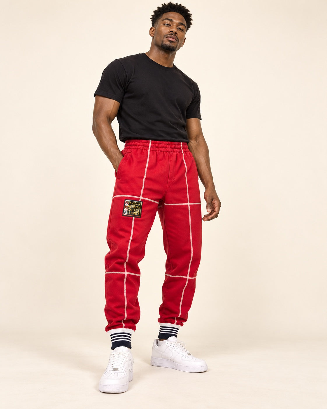 AACA Fresh 93 Frankenstein Jogger RED/WHITE