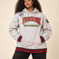 FTP Tuskegee University 92 Frankenstein Stitched Hoodie MDH.Grey / Red